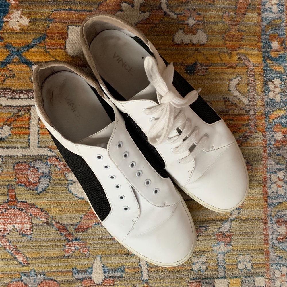Vince gym shoes.